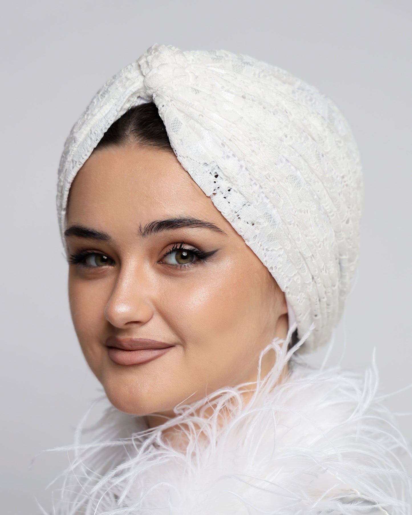 Lace Lines Turban