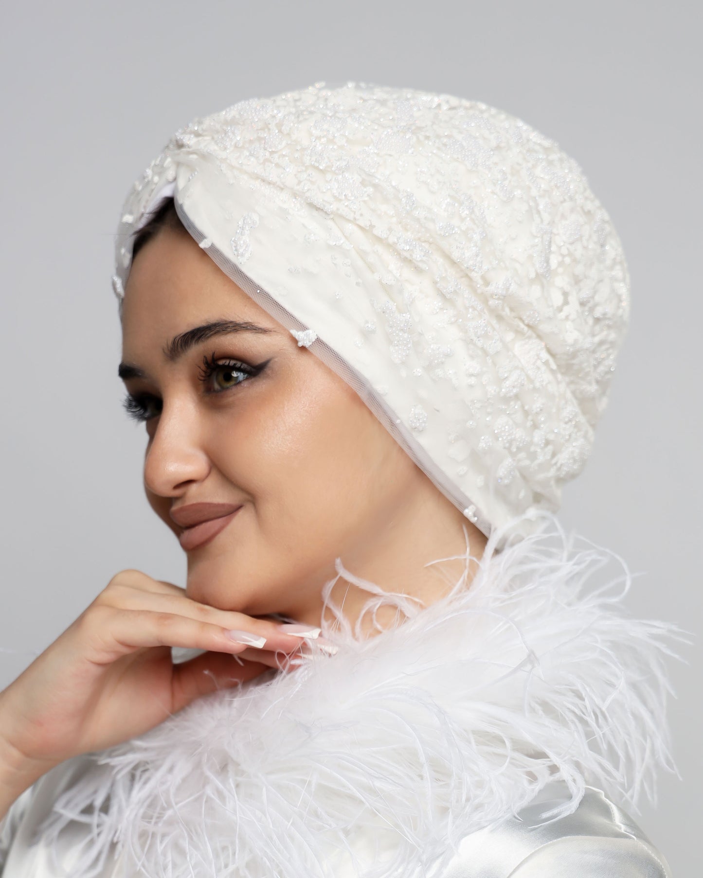 Bridal Dramatic Nature Turban