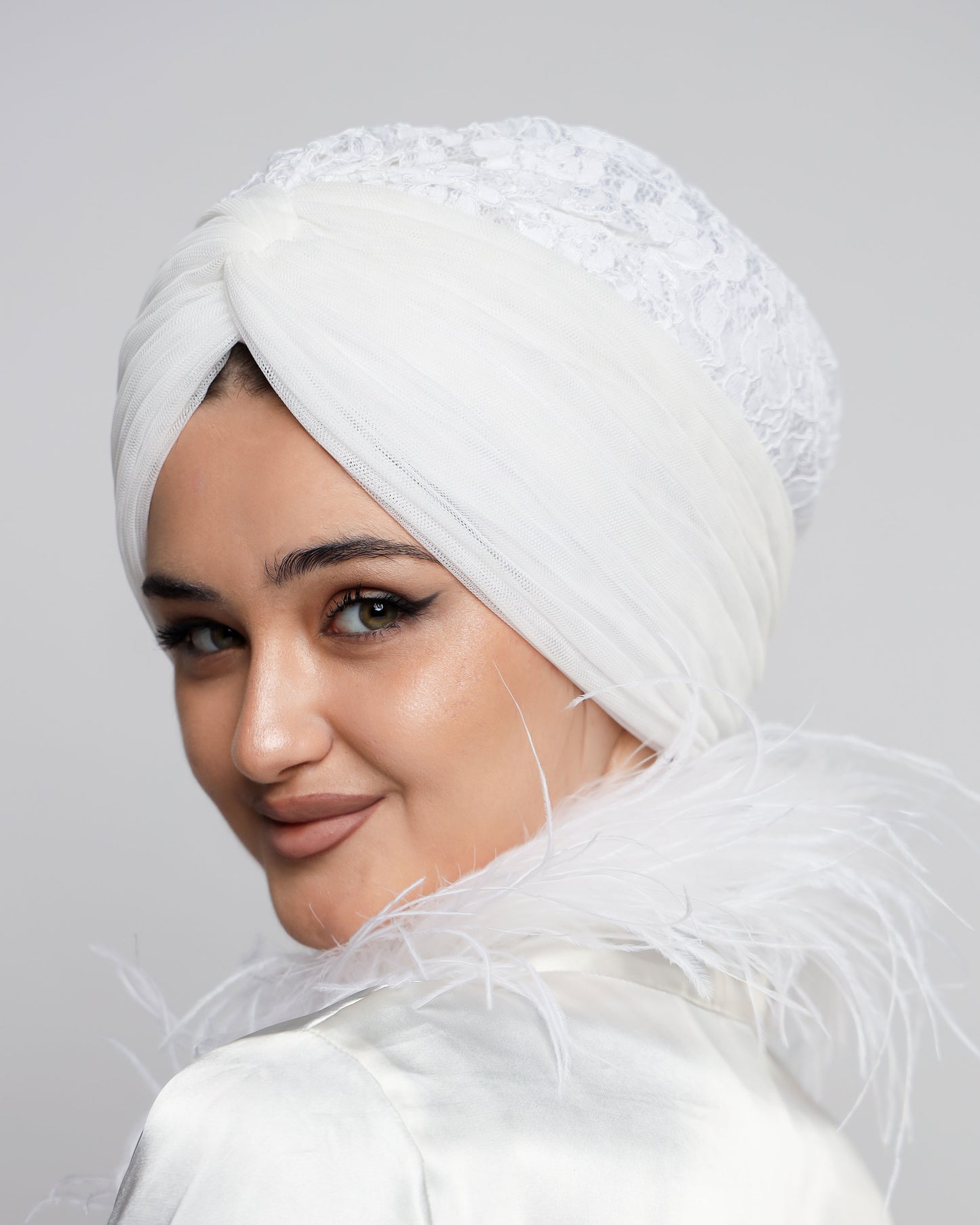Bridal Twisted Turban