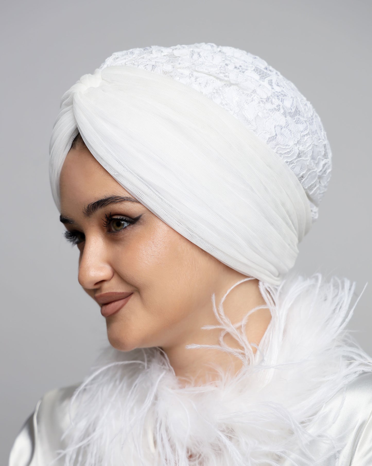 Bridal Twisted Turban