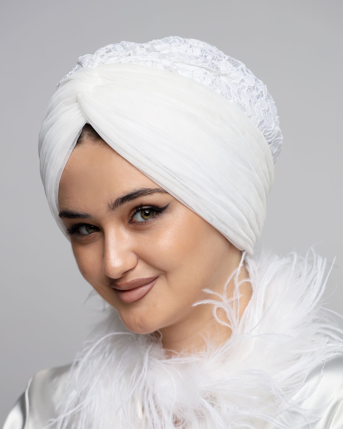 Bridal Twisted Turban