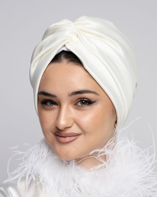 Bridal Satin Turban