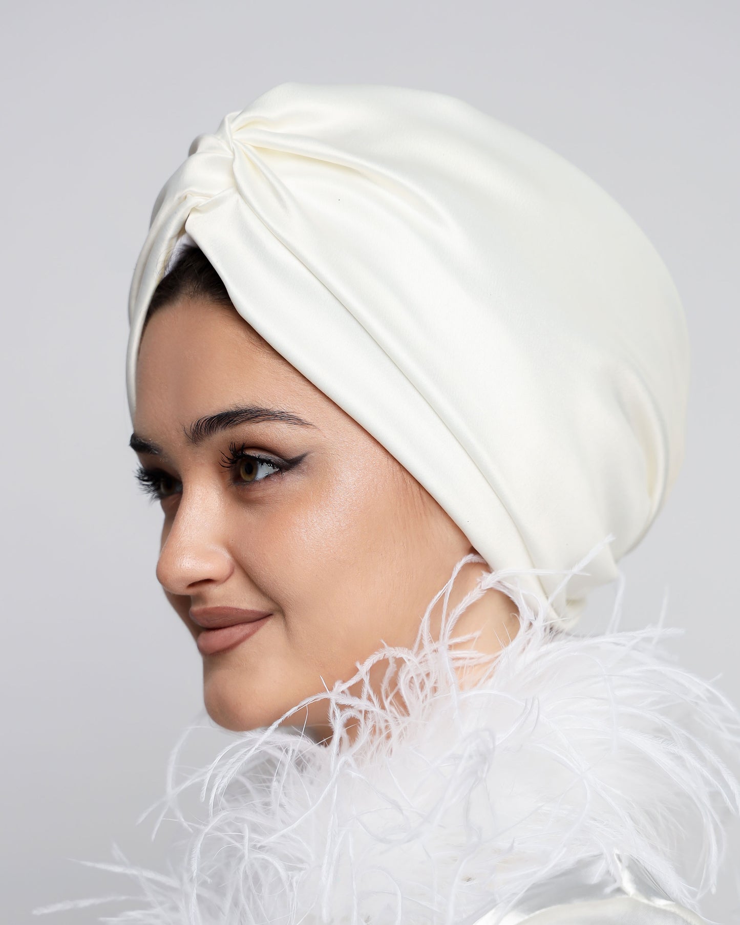 Bridal Satin Turban