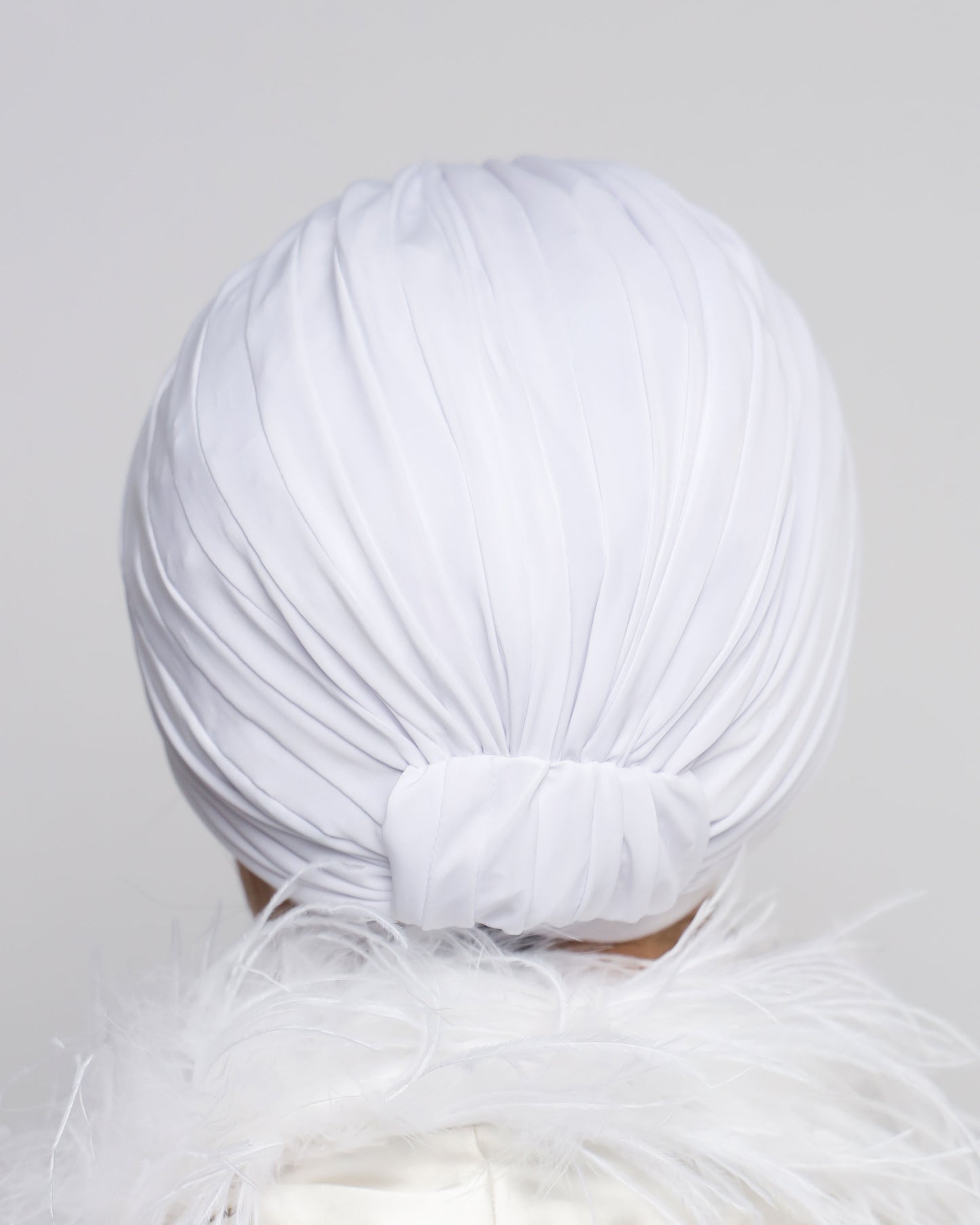 Bridal Lycra Lines Turban