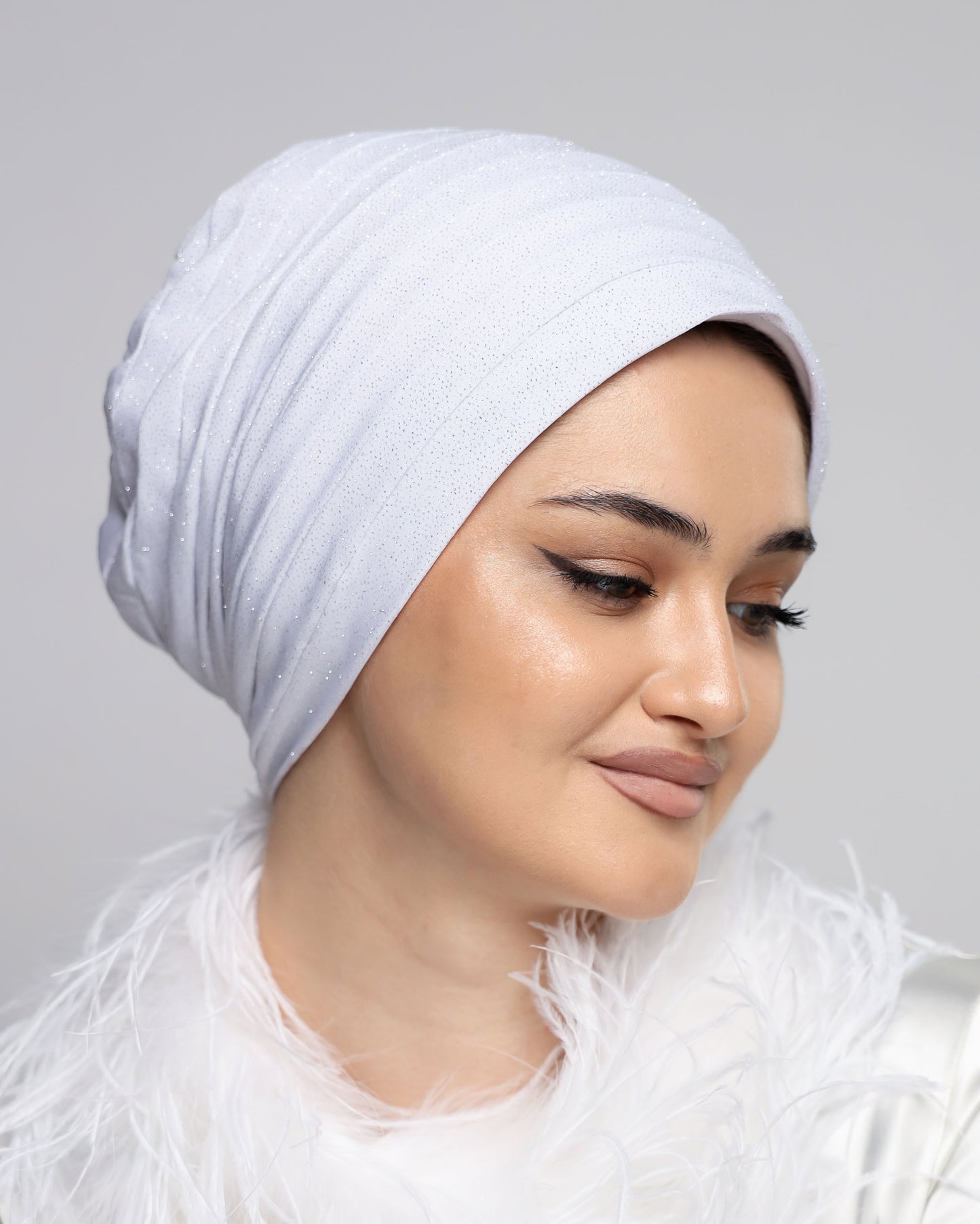 Bridal Glittery Turban