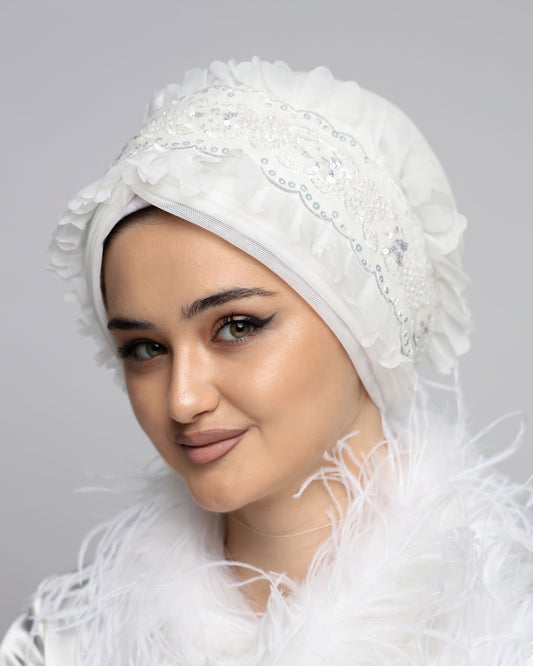 Bridal Beaded Turban