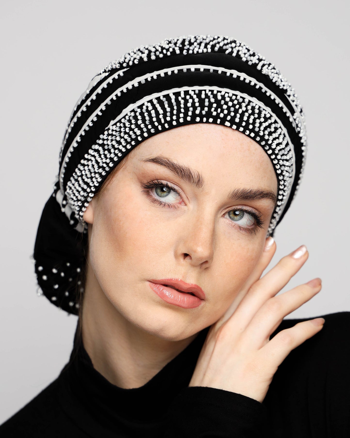 Beading Panels Classic Turban
