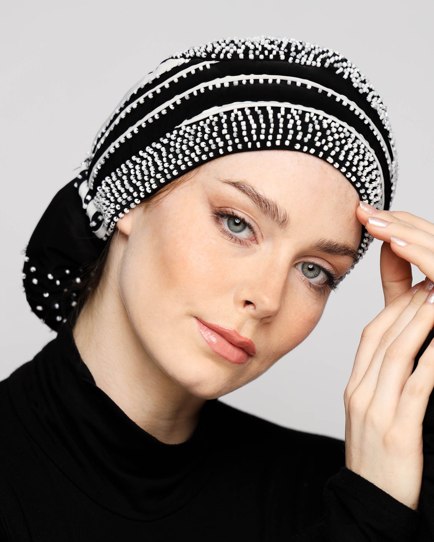Beading Panels Classic Turban