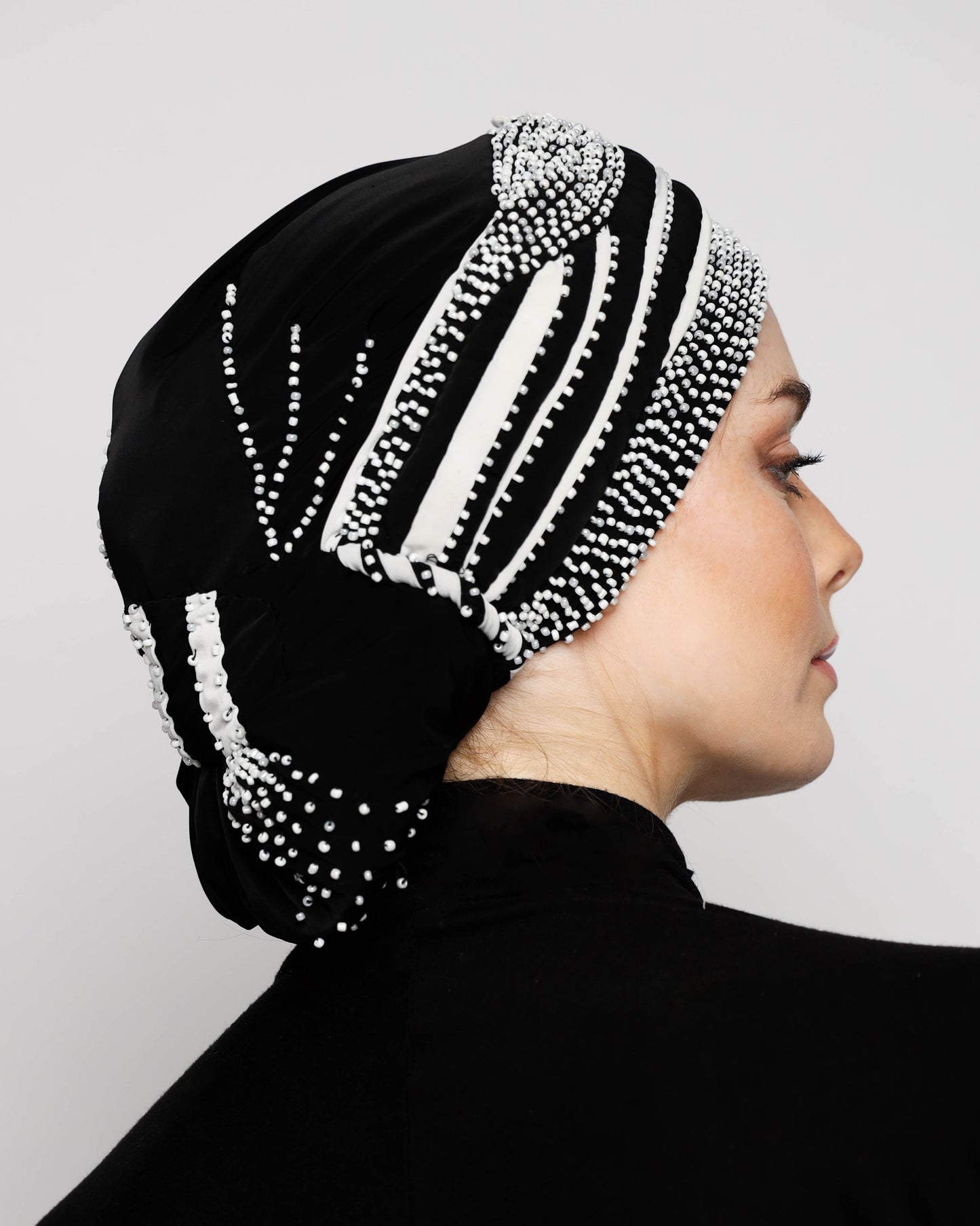 Beading Panels Classic Turban