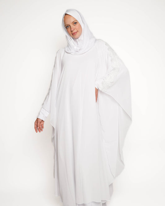 Lace Chiffon Kaftan