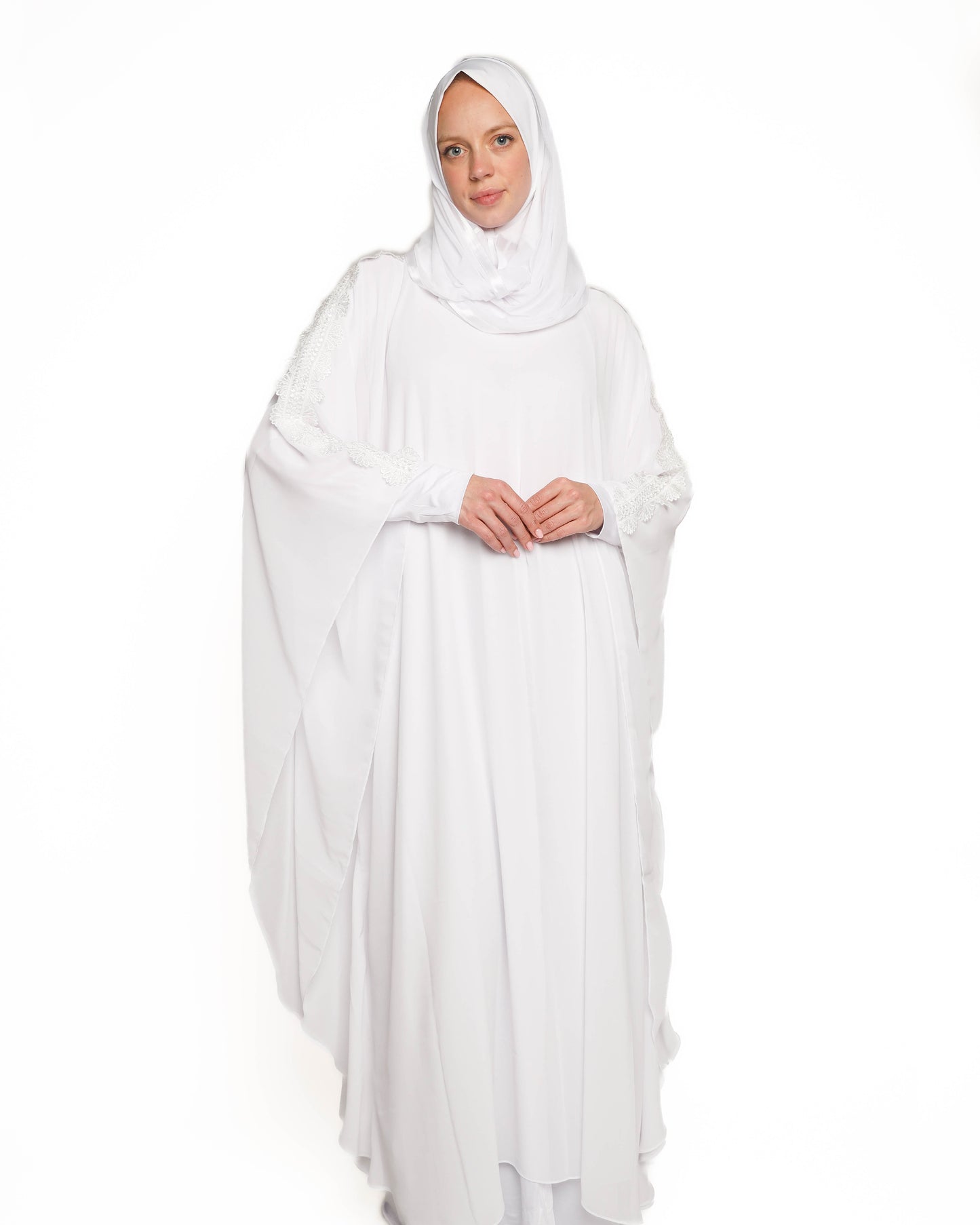 Lace Chiffon Kaftan