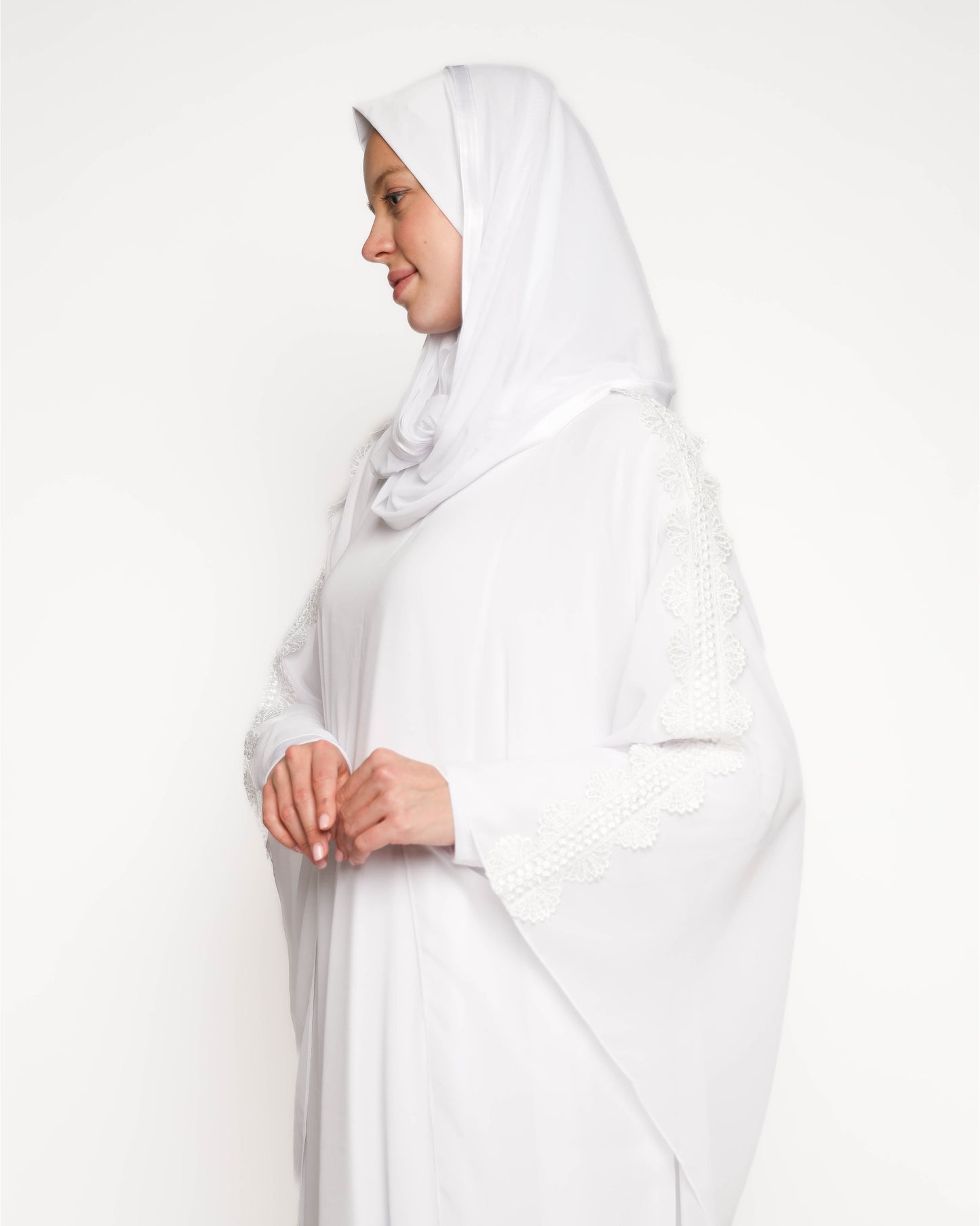 Lace Chiffon Kaftan