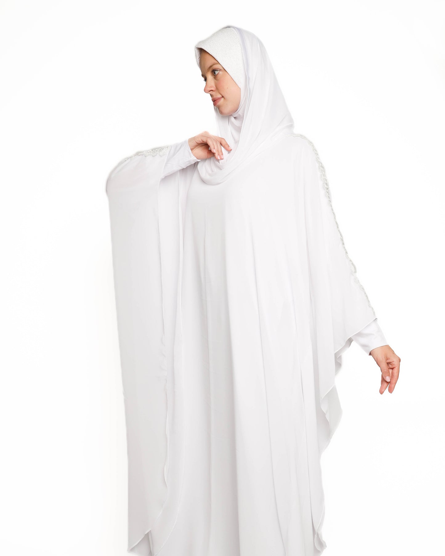 Lace Chiffon Kaftan 02