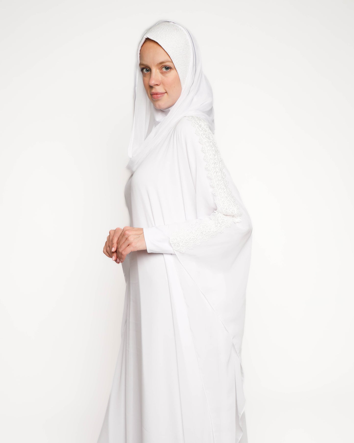 Lace Chiffon Kaftan 02