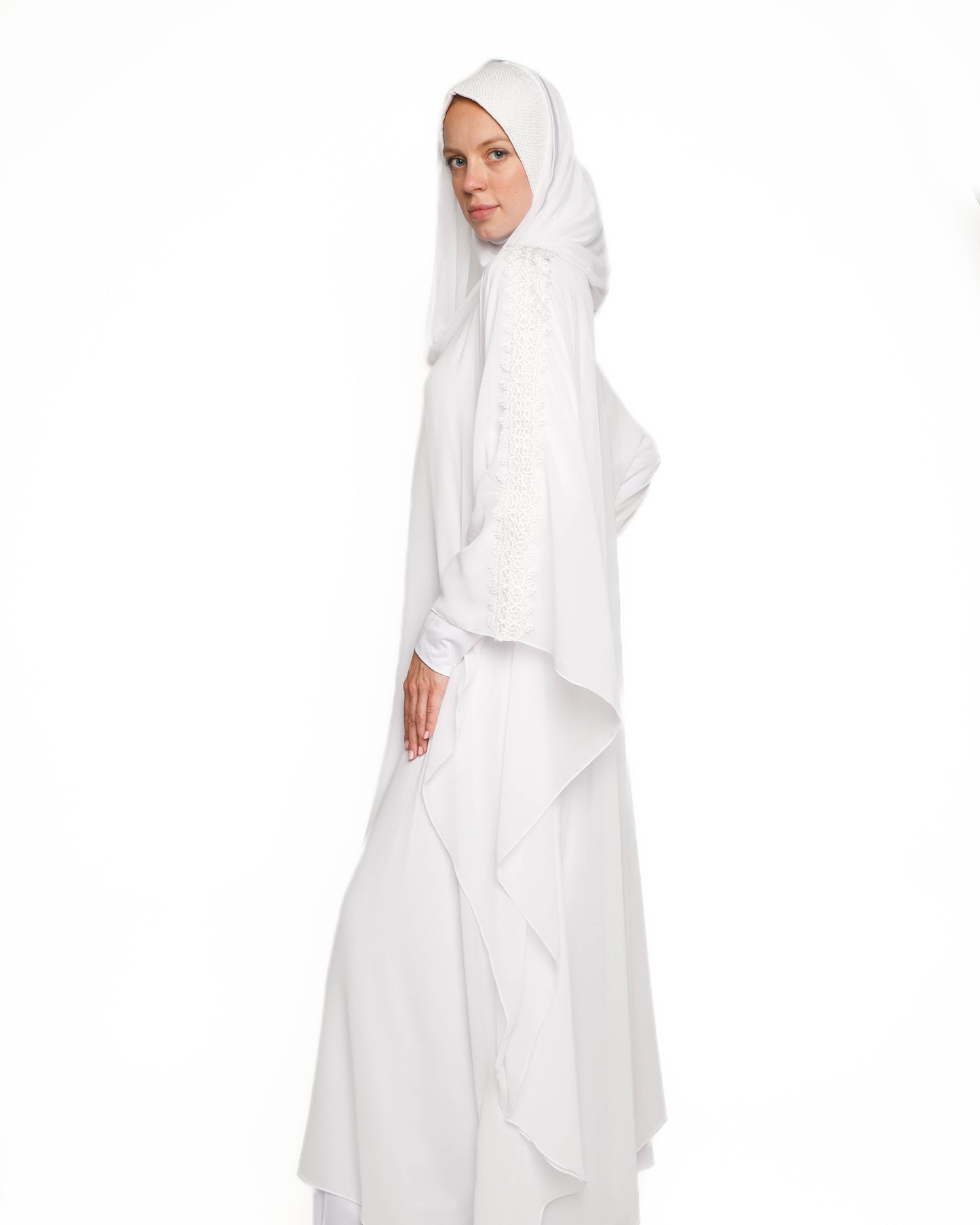 Lace Chiffon Kaftan 02