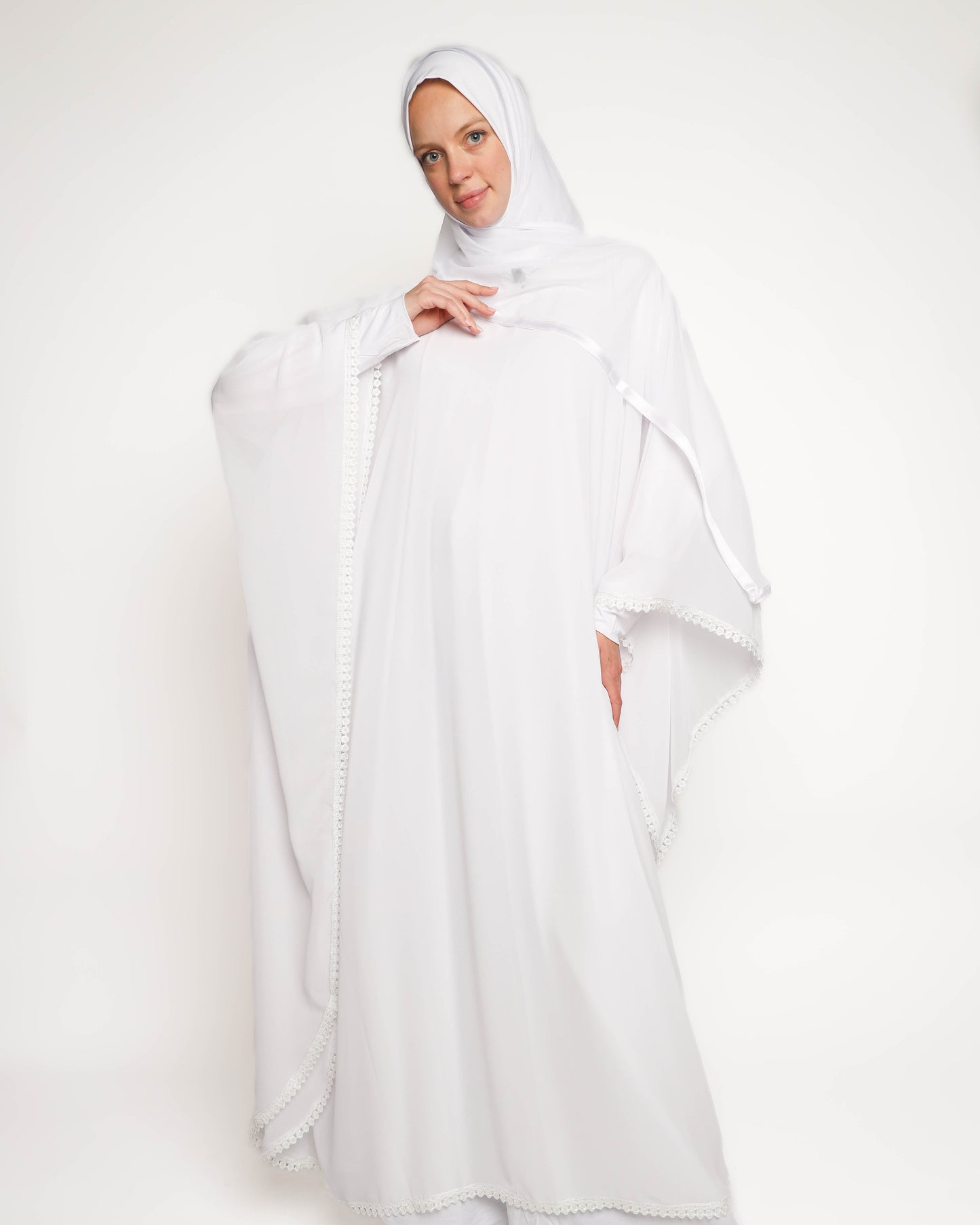 Lace Chiffon Kaftan 04