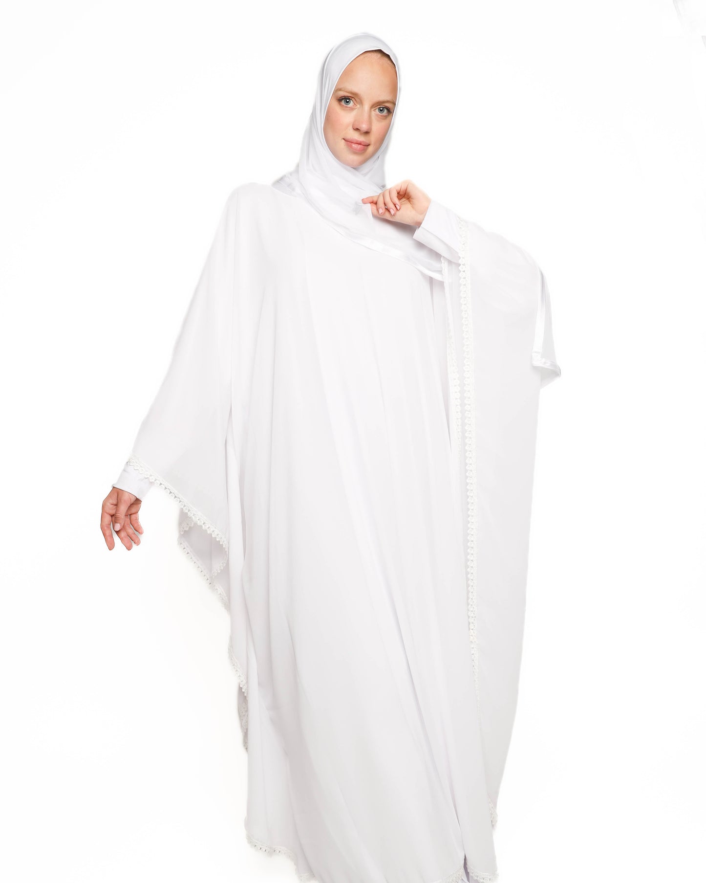 Lace Chiffon Kaftan 04