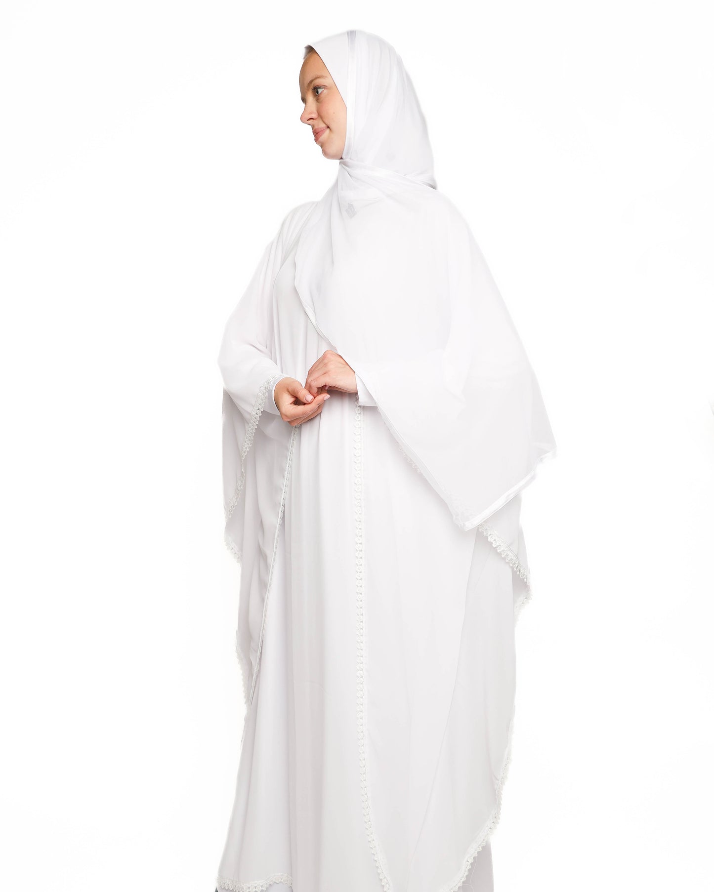 Lace Chiffon Kaftan 04