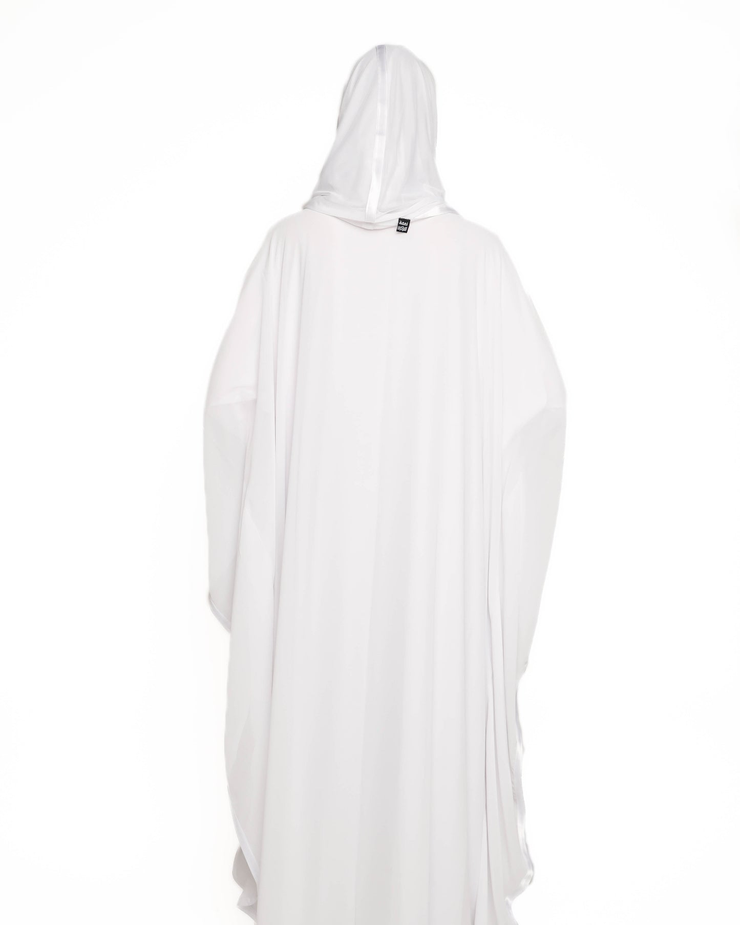 White Chiffon Caftan