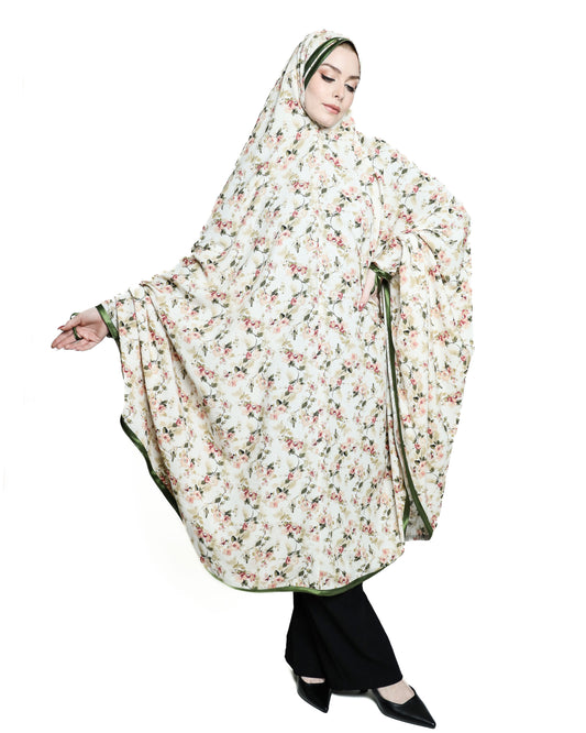 Floral Praying Hijab