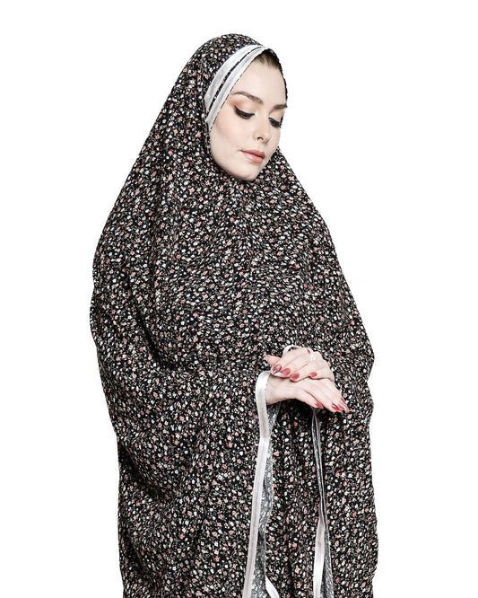 Ditsy Floral Praying Hijabs Gift Box