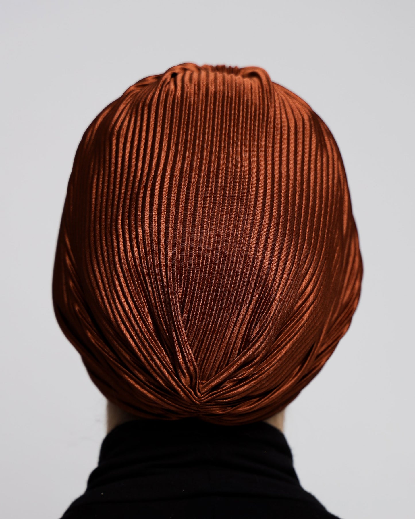 Plain Plisse Turban