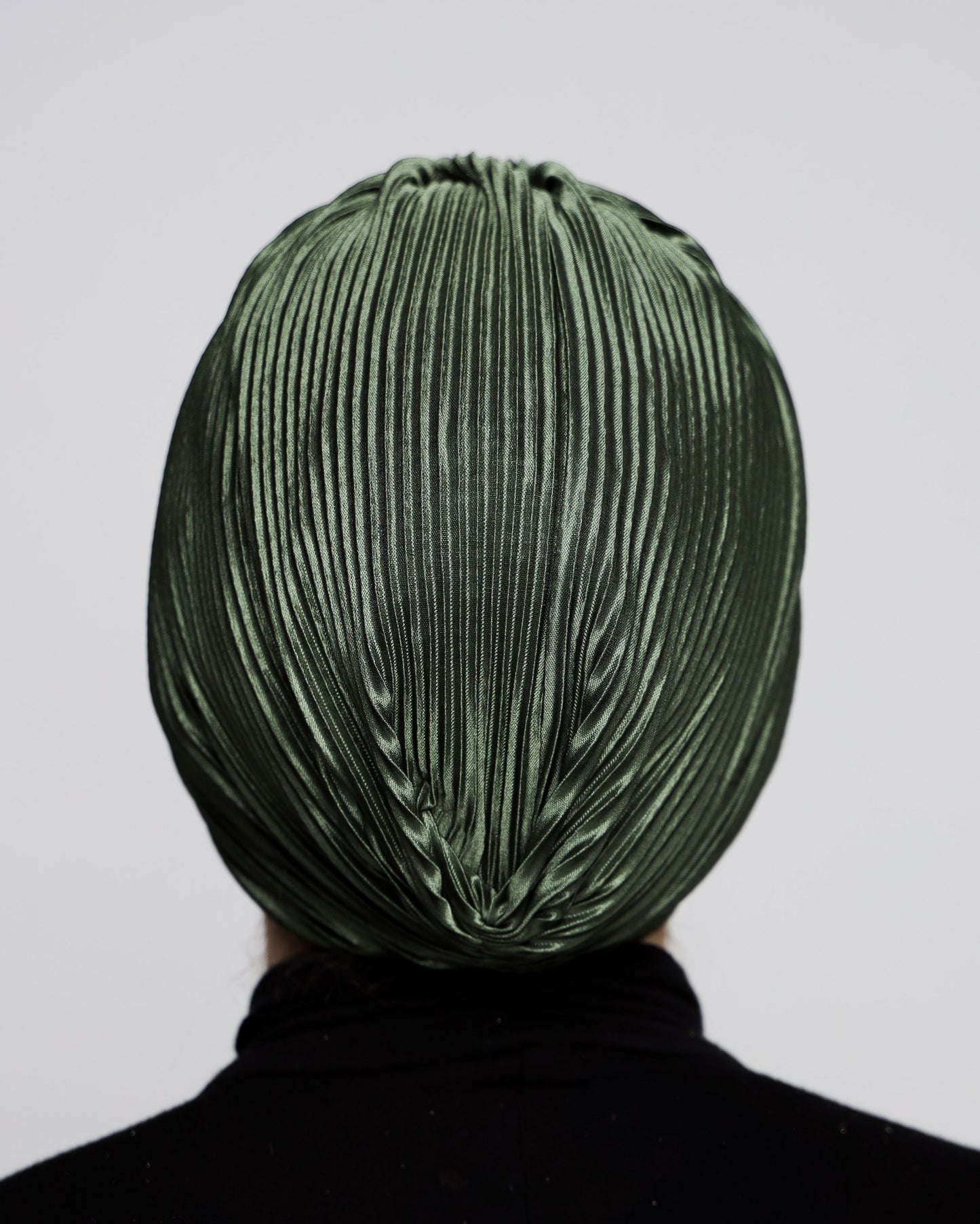 Plain Plisse Turban