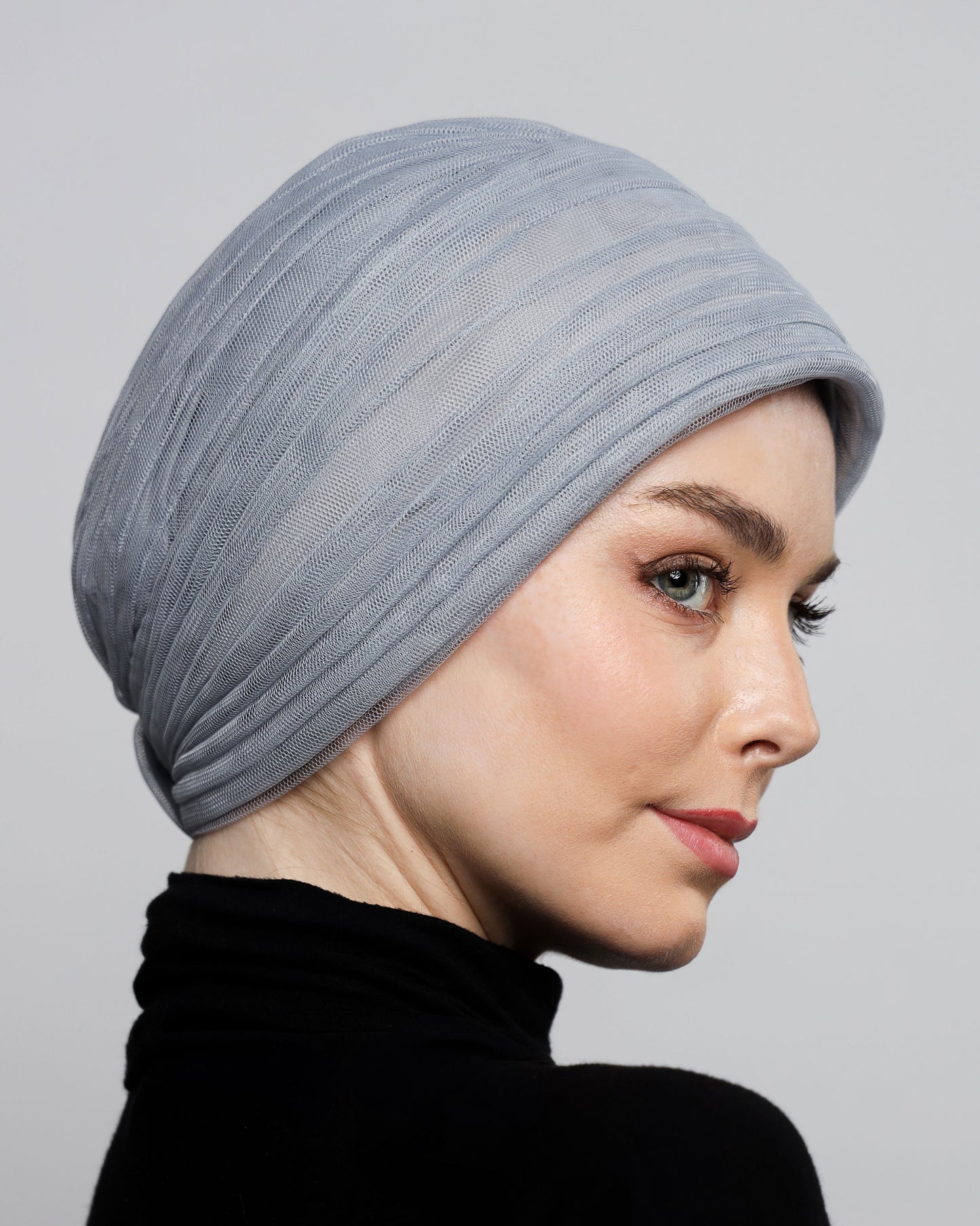 Tulle Pleats Turban