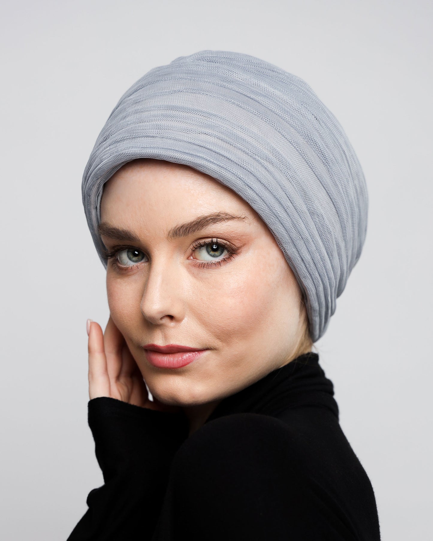 Tulle Pleats Turban