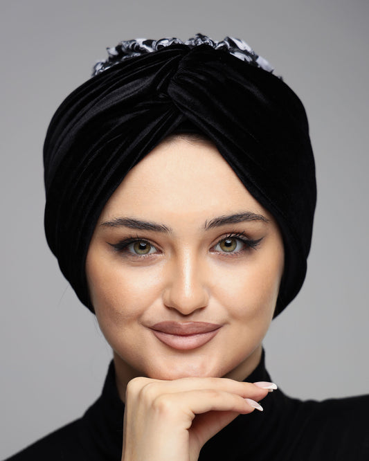 BW Twisted Velvet Turban