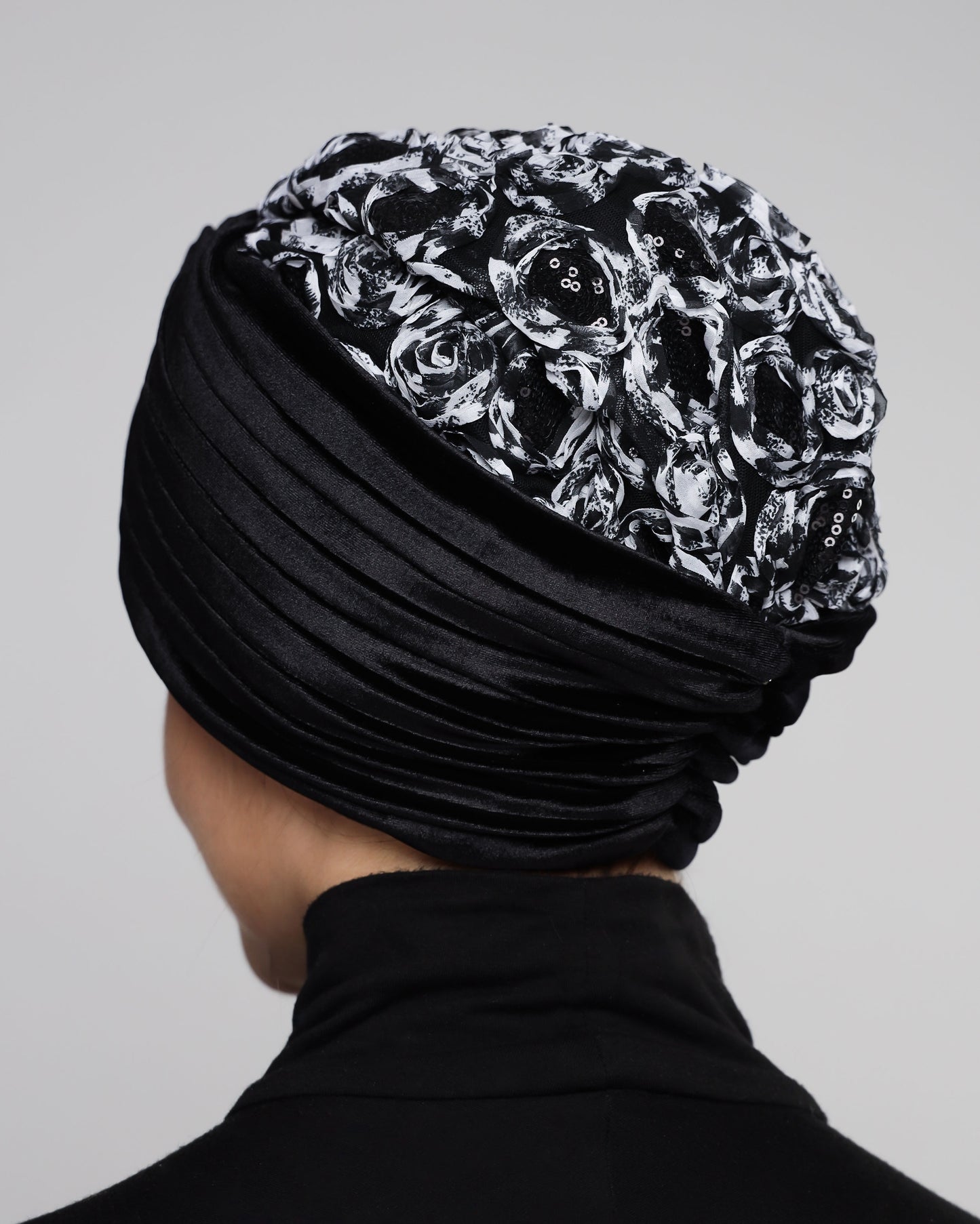 BW Twisted Velvet Turban