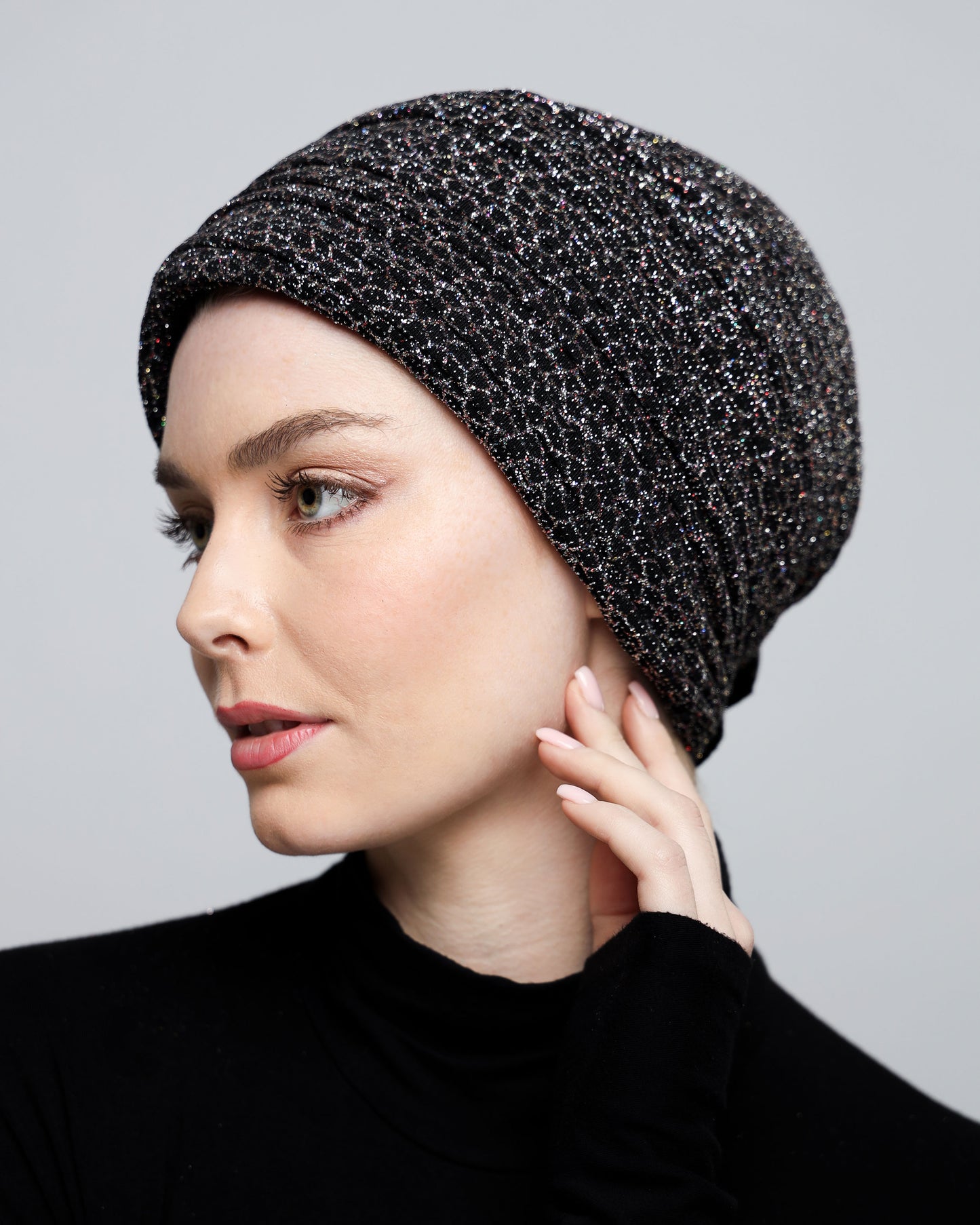 Glowing Pleats Turban
