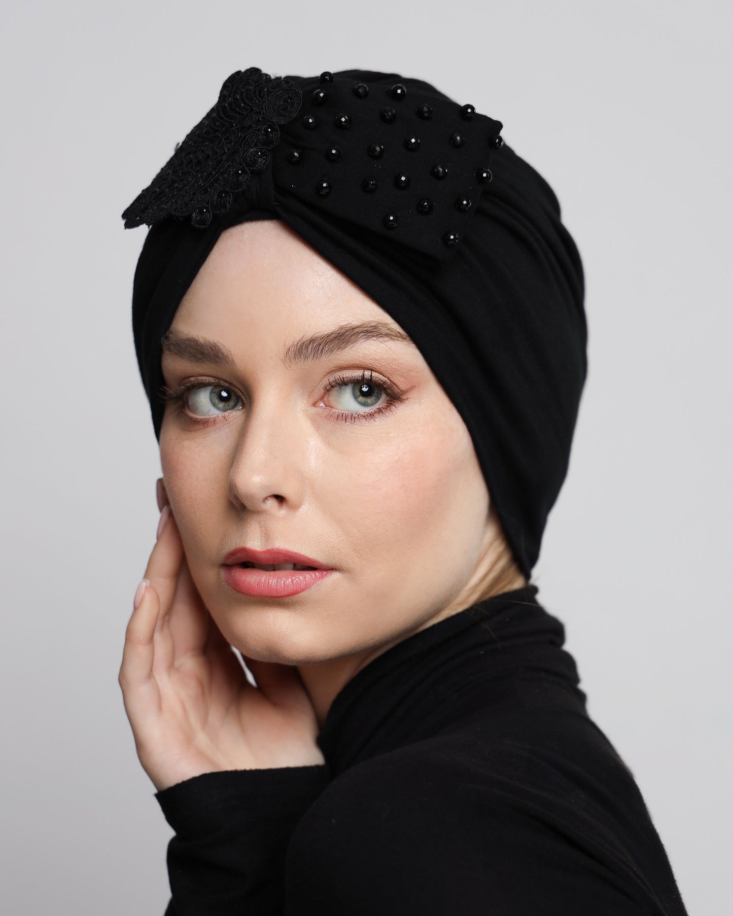 Leaves Bow Turban