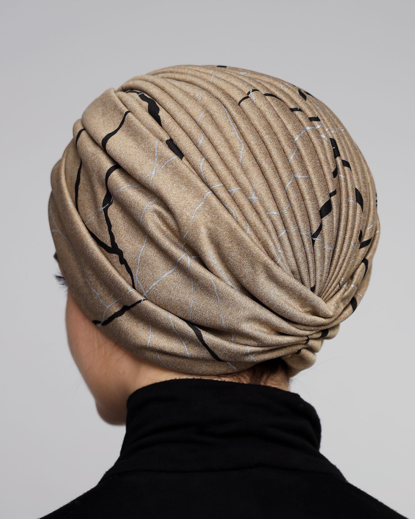 Marble Wool Turban