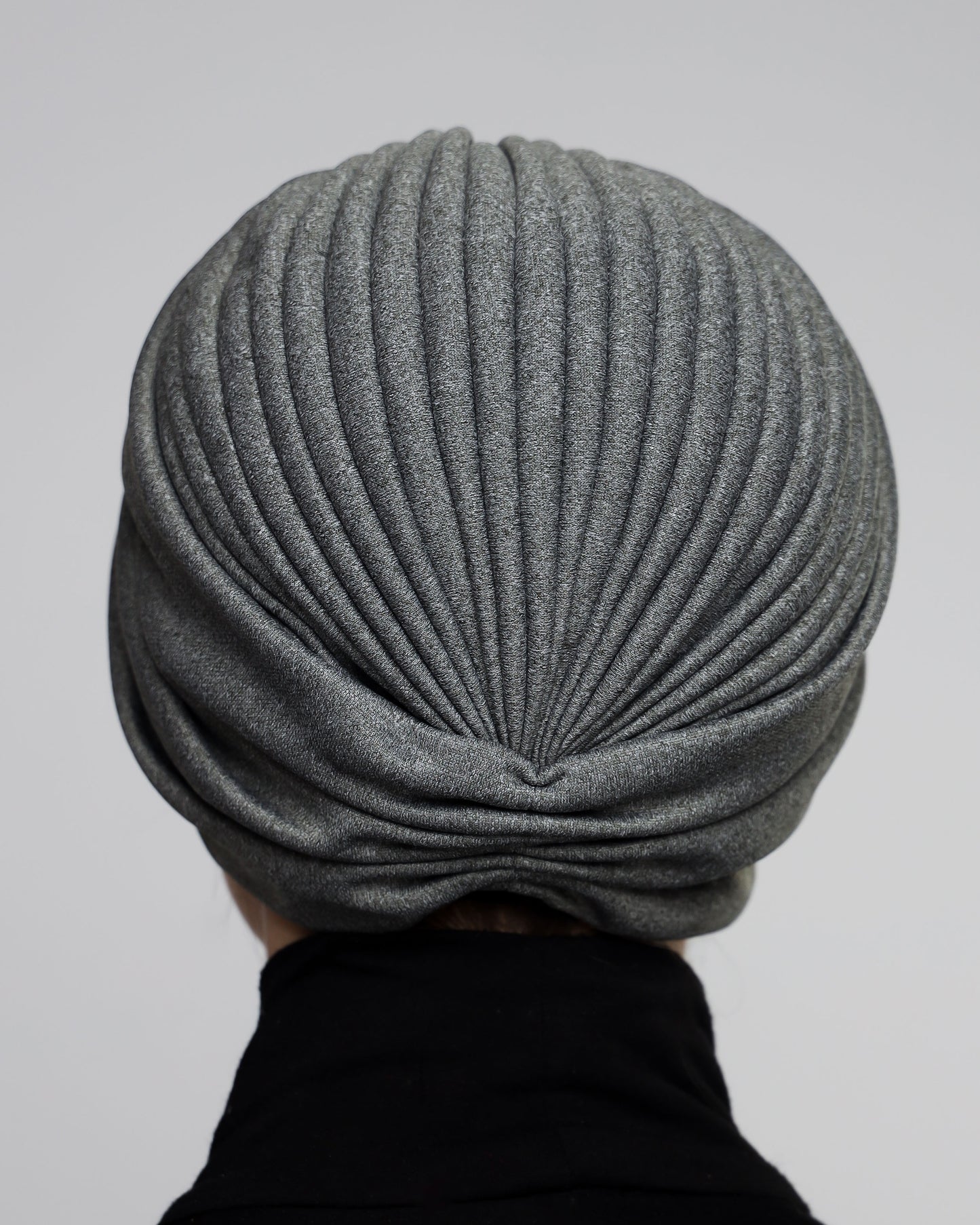 Plain Gathering Wool Turban