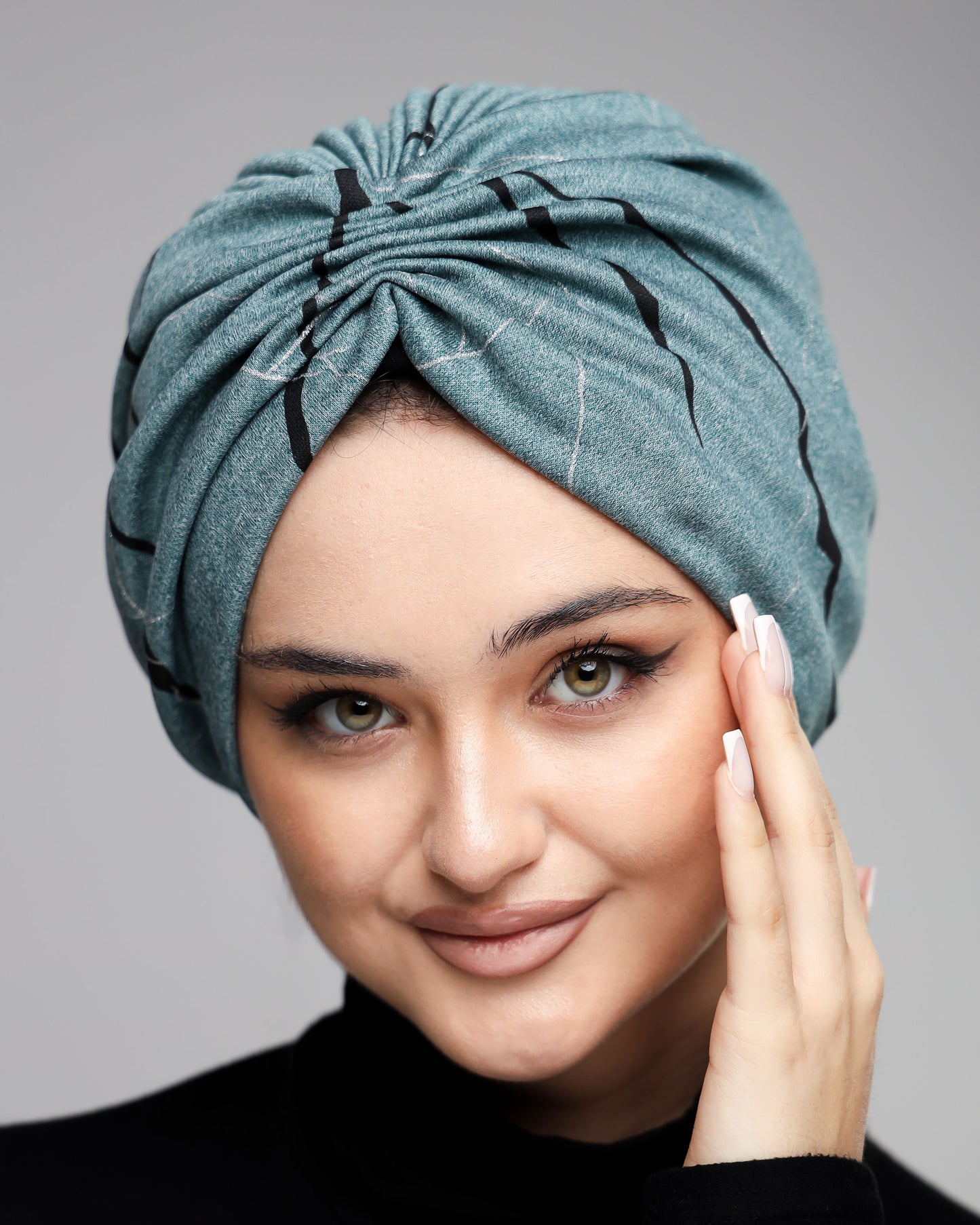 Marble Wool Turban