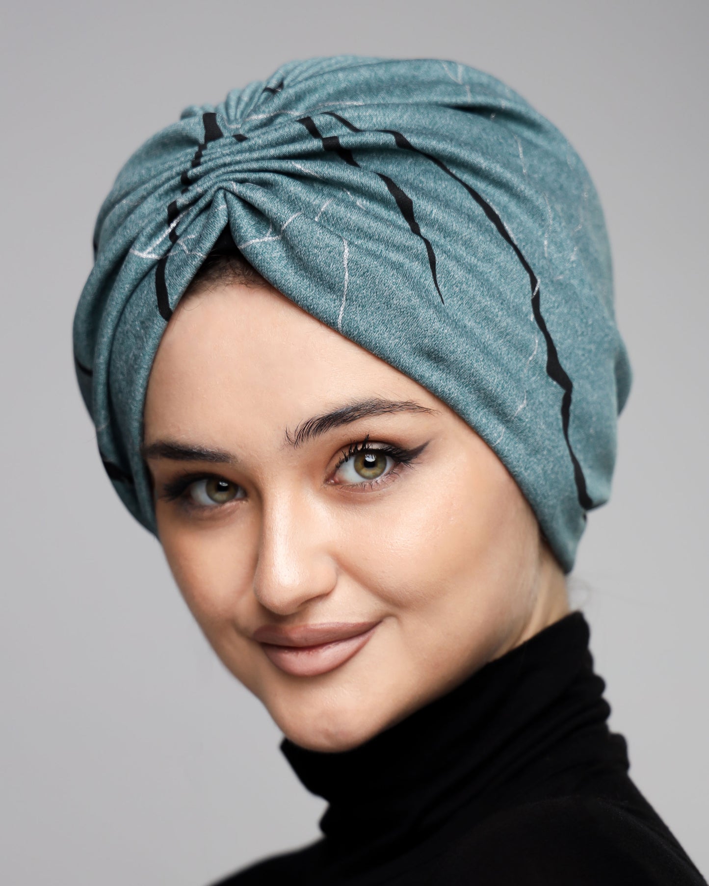 Marble Wool Turban