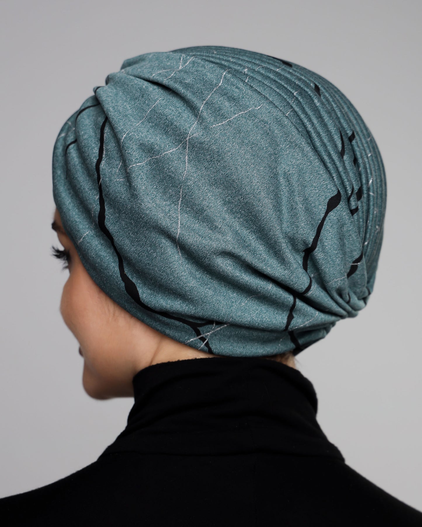Marble Wool Turban