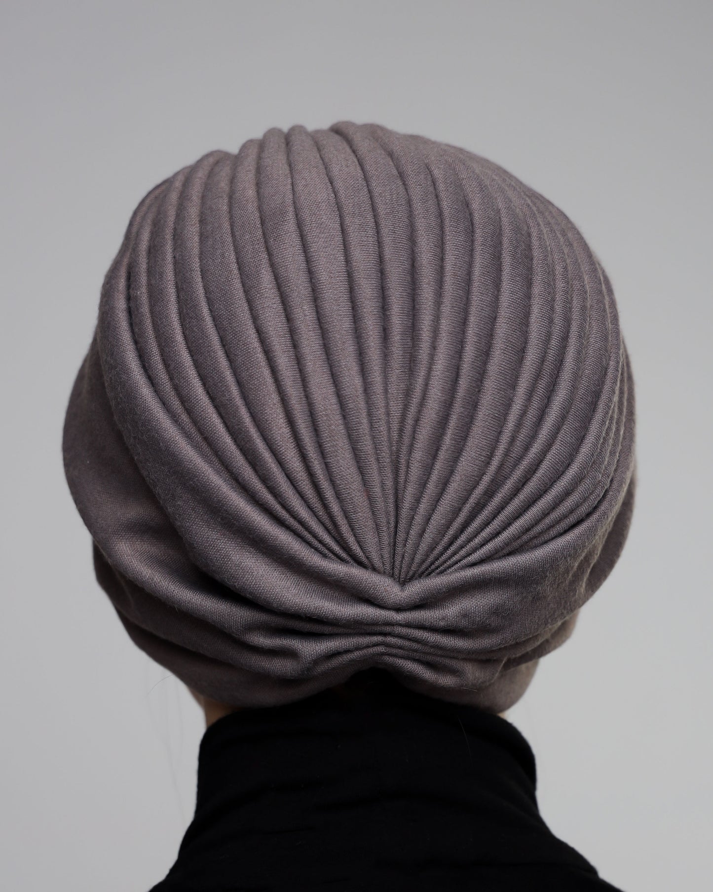 Plain Gathering Wool Turban