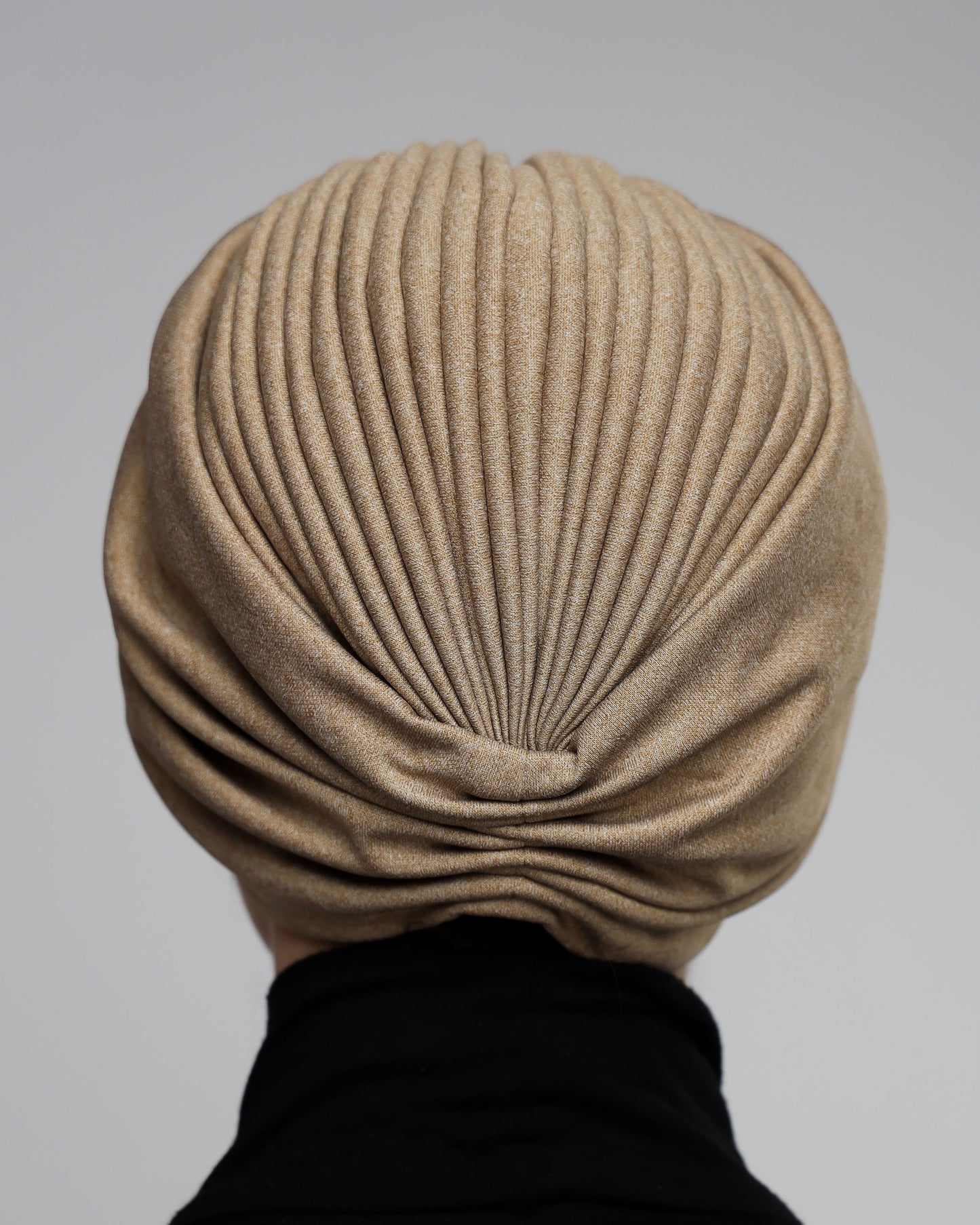 Plain Gathering Wool Turban