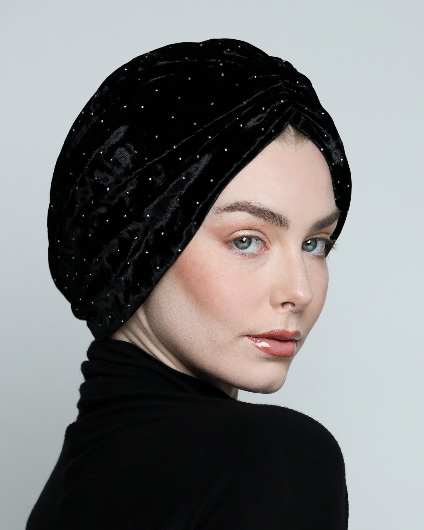 Gathering Glam Velvet Turban