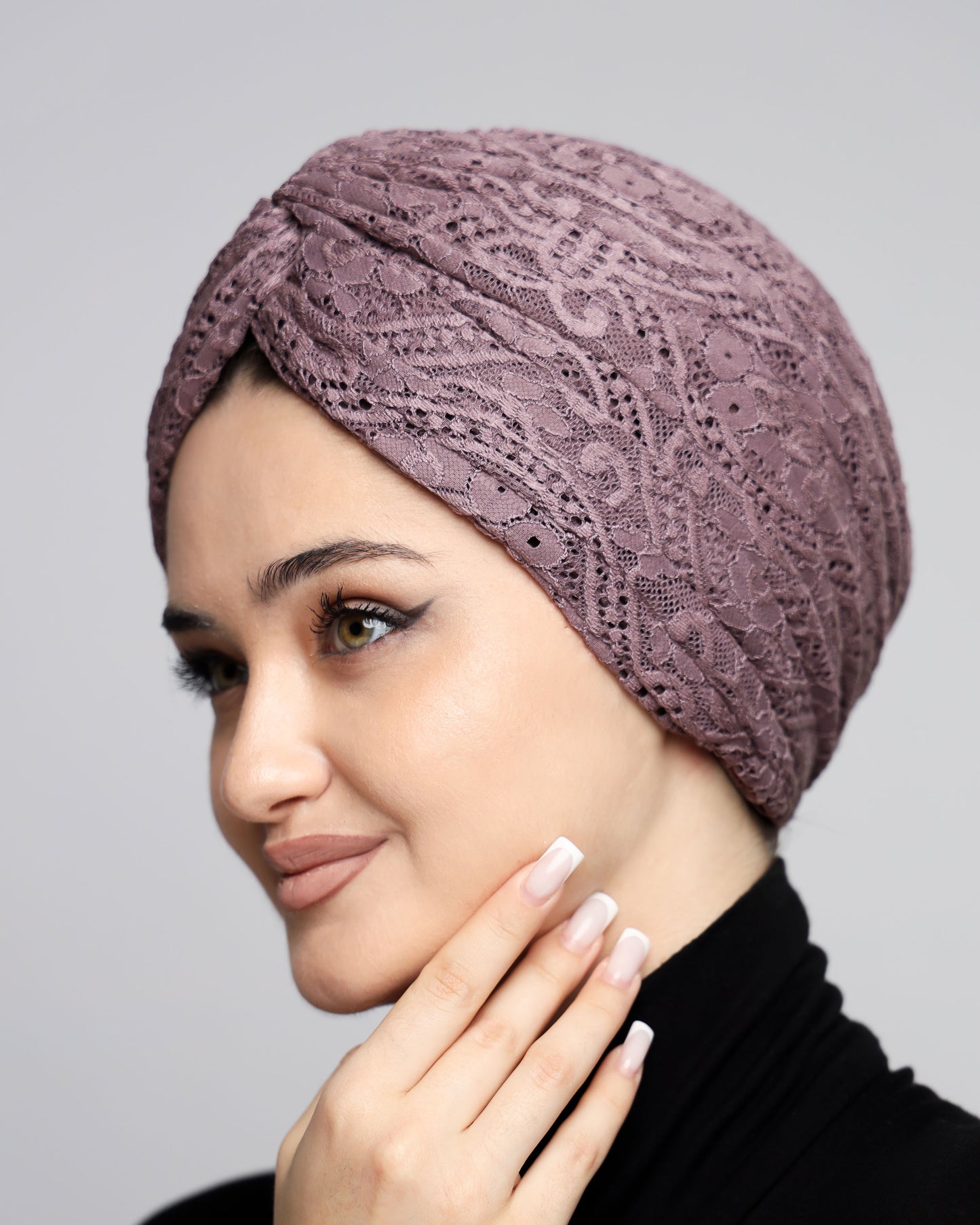 Twisted Lace Turban