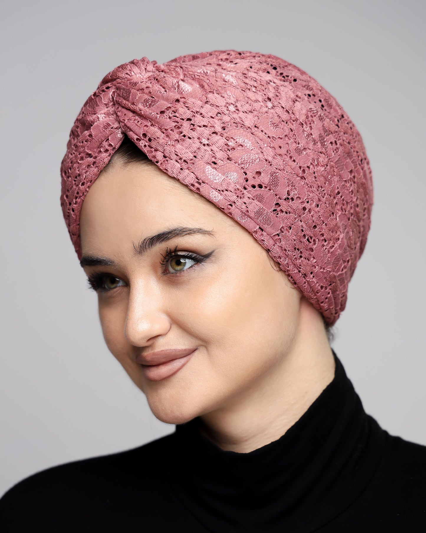 Twisted Lace Turban