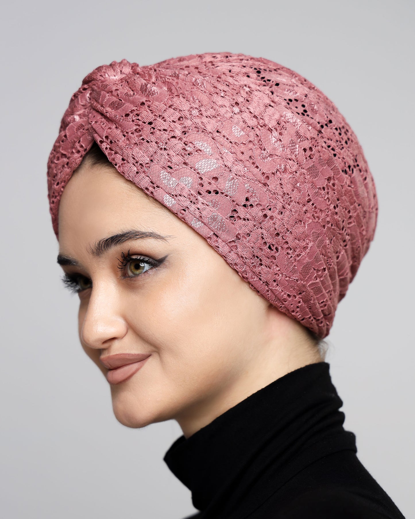 Twisted Lace Turban