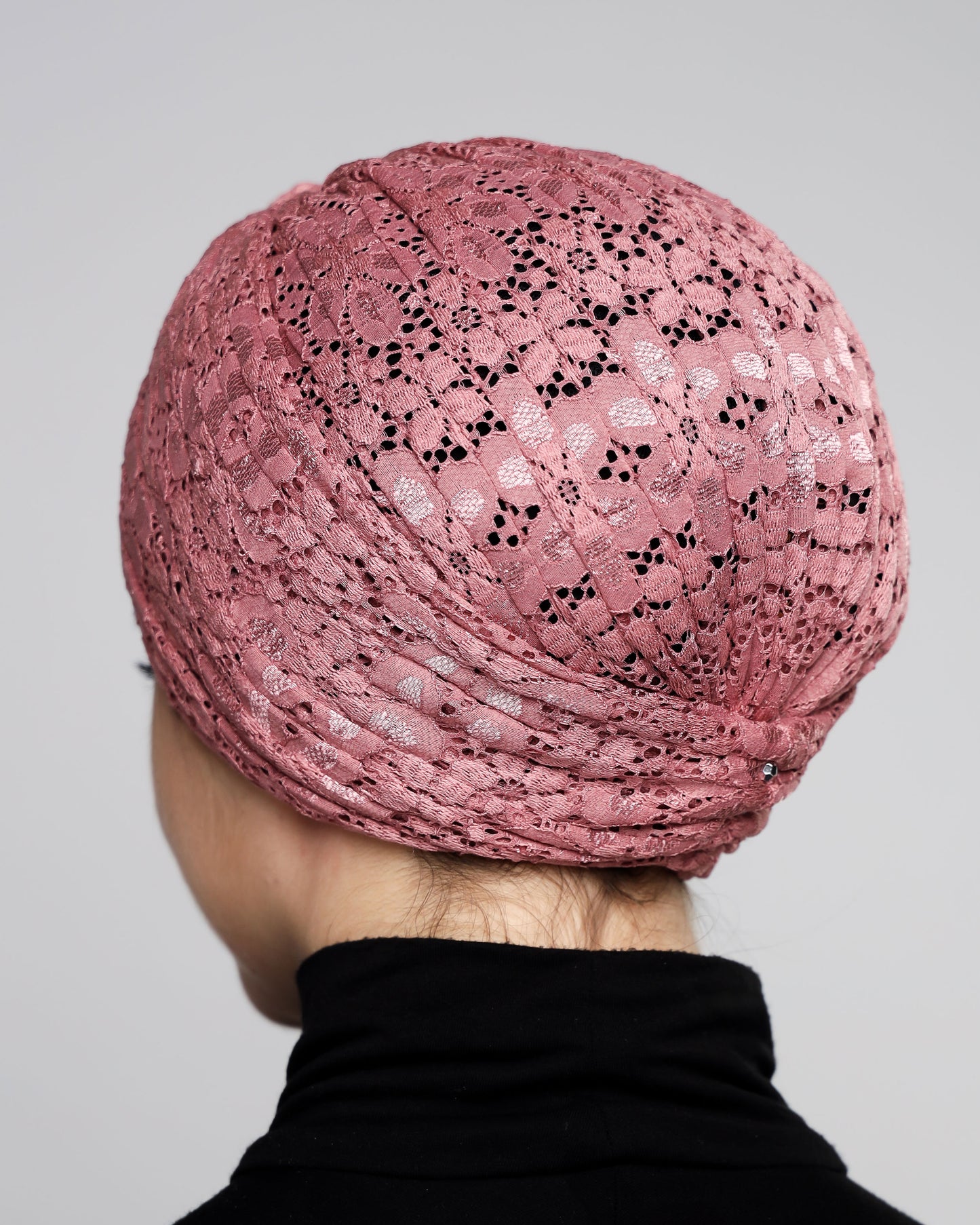 Twisted Lace Turban