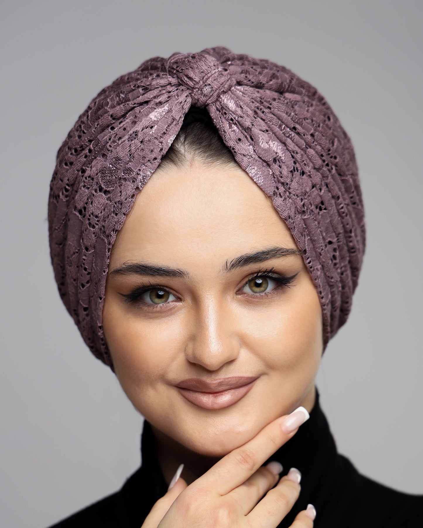 Lace Lines Turban
