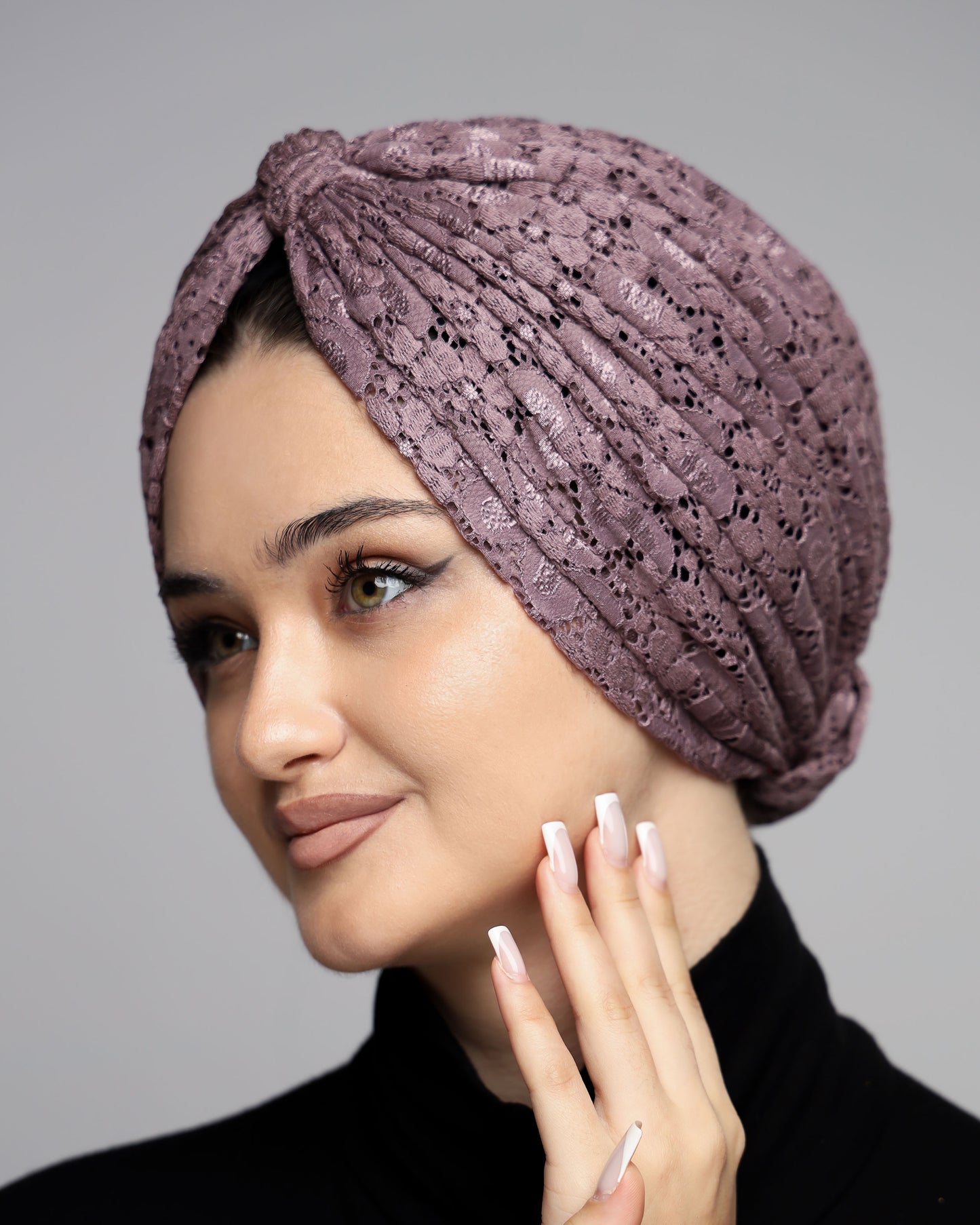 Lace Lines Turban