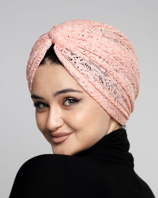 Lace Lines Turban