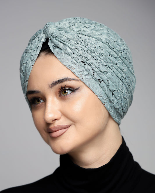 Lace Lines Turban