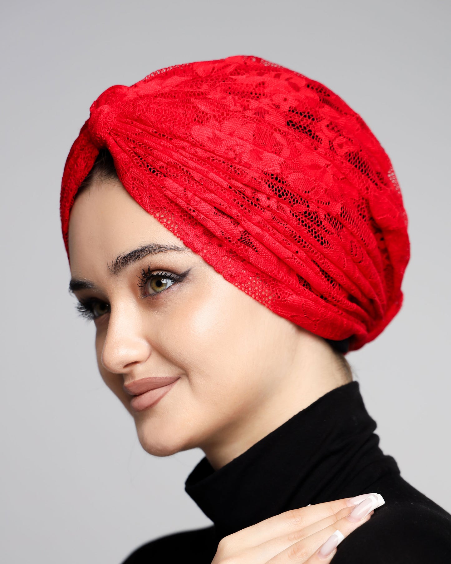 Lace Lines Turban